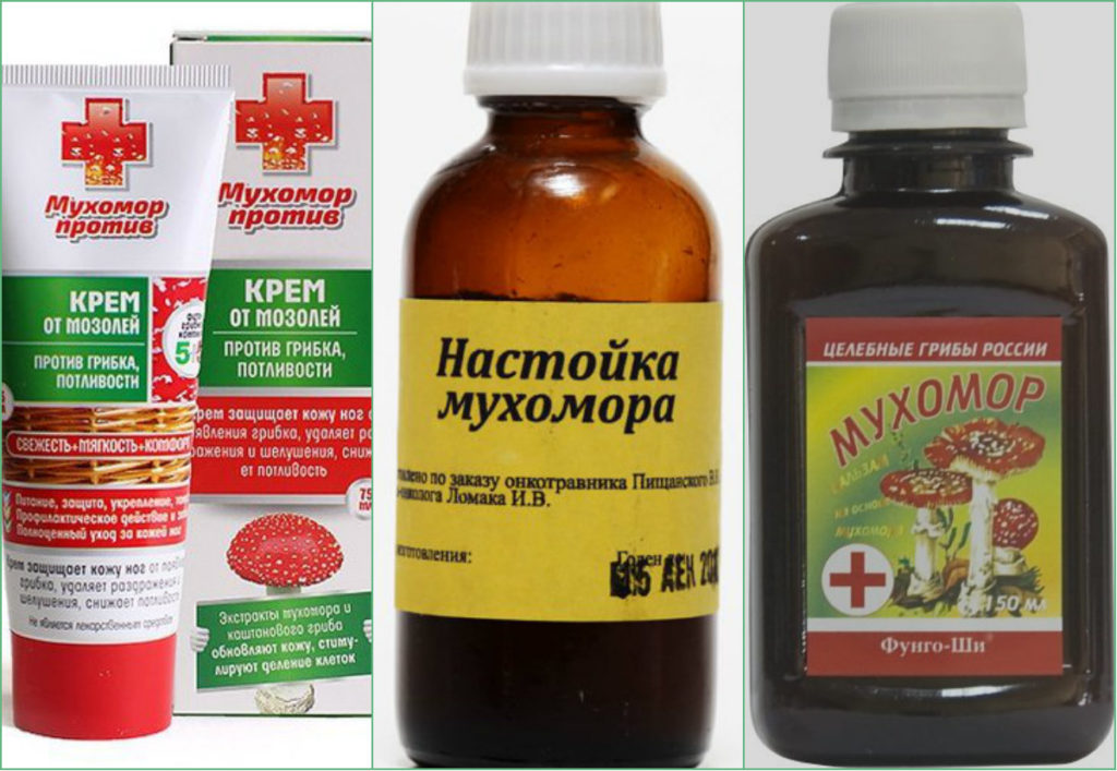 Препараты из мухомора