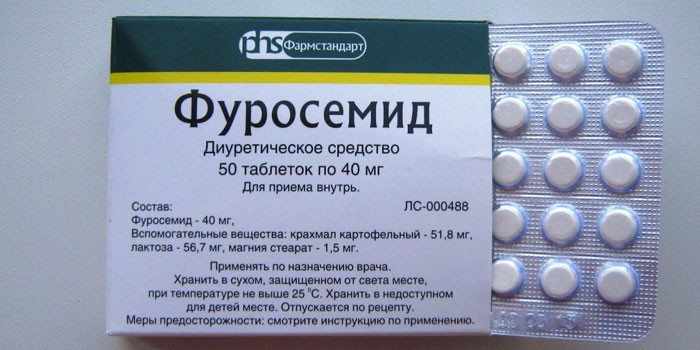 Таблетки Фуросемид